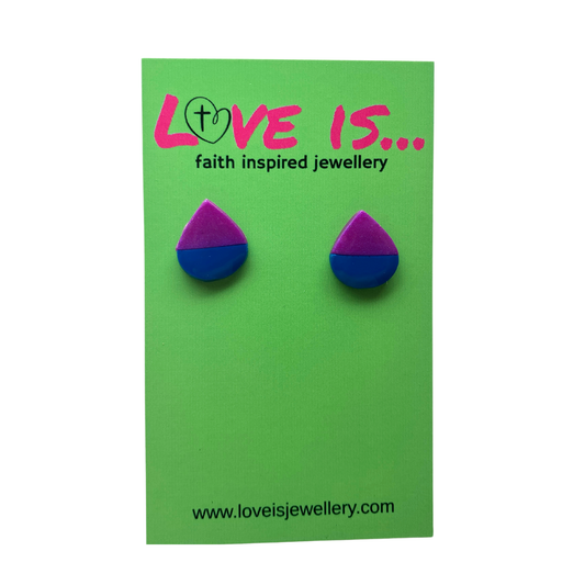 COLOUR🌈 - coloured teardrop
