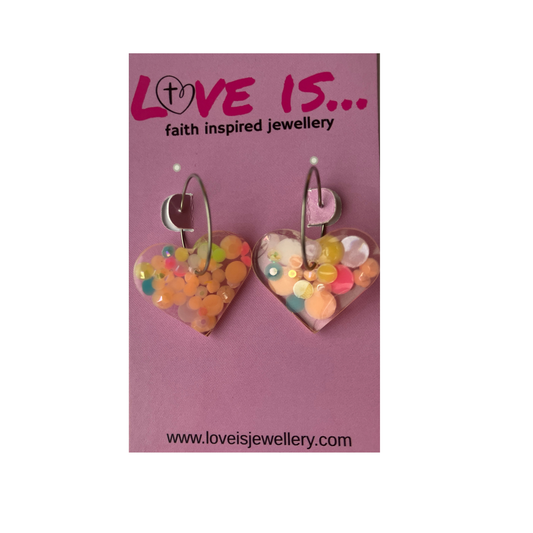 COLOUR🌈 - hoopla goodie yum yum solid heart