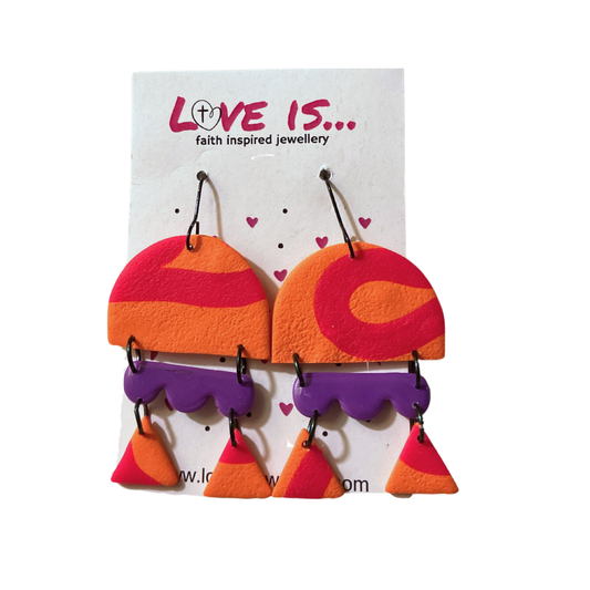 COLOUR🌈 - orange purple fun ones